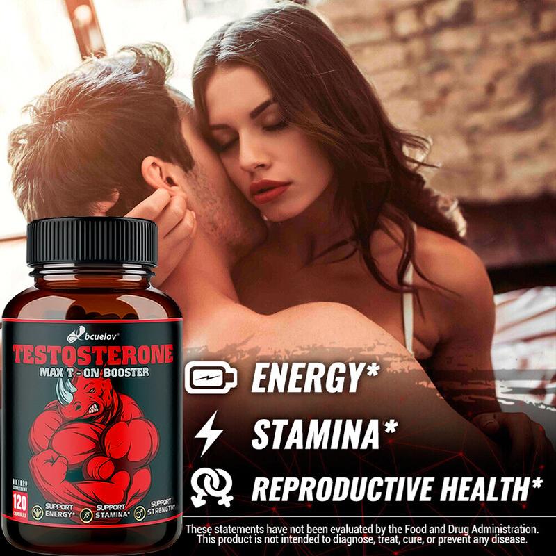 Panax Ginseng 120 Capsules Testostero Boost Muscle Health Improve Energy Stamina