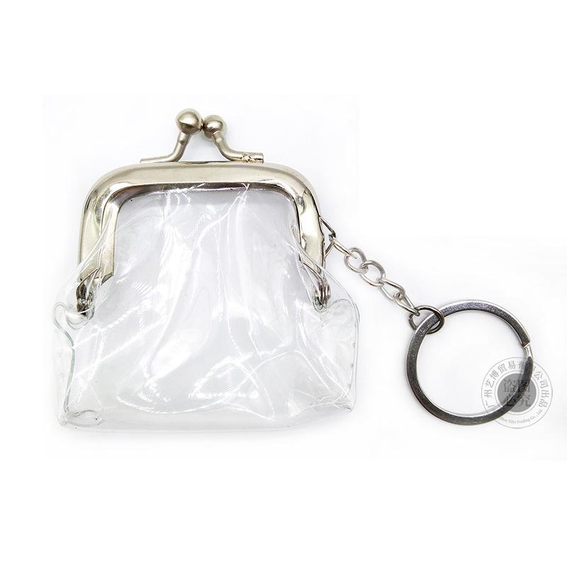 Женская дорожная сумка с брелоком и пайетками: Хранение монет, кабелей, косметики