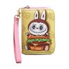 Мультяшное Аниме Периферия Лабубу с Сумкой для Хранения Карт для Мальчиков и Девочек Ручной Кошелек CLE