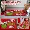 Christmas Decoration Doormat, Indoor And Outdoor Carpets, Available At The Entrance Of The Bathroom