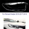 Крышка фары автомобиля Линза фары Для Renault Kadjar KADJAR 2016 2017 2018 Крышка передней фары автомобиля Оболочка Прозрачный плафон