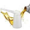 Oil Jug with Spout Engine Oil Dispenser Jug Leakage Proof Oil Measuring Container with Lid for Automotive Fluids