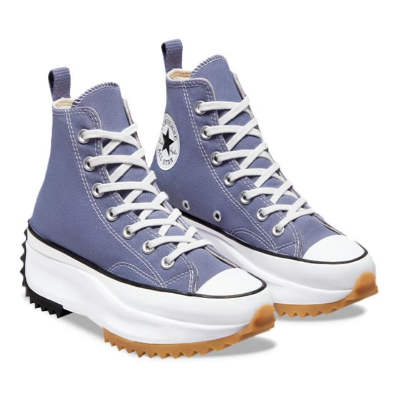 Converse Run Star Hike Модные высокие эспадрильи Унисекс Сиреневый фиолетовый