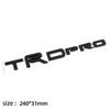 3D Trd Pro Bro Значок Эмблема Наклейки на Автомобиль Для Toyota Tundra Автомобильная Наклейка Задняя Наклейка на Багажник Автомобильный Задний Логотип на Хвост Наклейка на Кузов