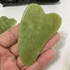 Natural Jade Guasha Scrapping Plate Gua Sha Massager Face Meridian Scrapping