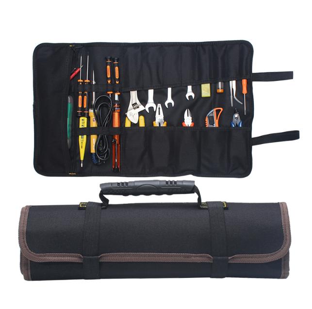 Свертываемый набор инструментов, Сумка электрика, Сумка для хранения, Многофункциональный сверток