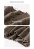Women's Retro Cable Knit Round Neck Cashmere Sweater - Thick and Skin-Friendly for Autumn/Winter