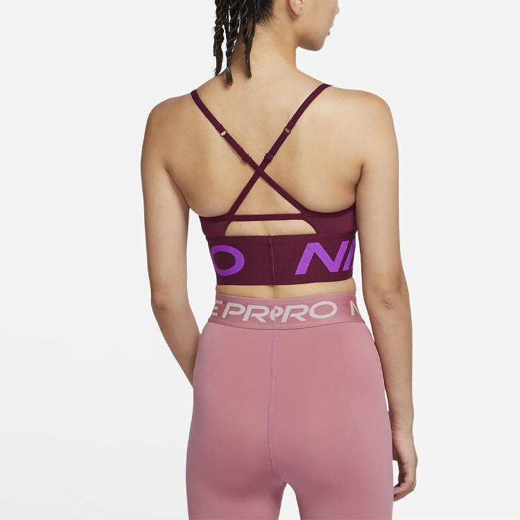 Nike Tank Tops Women's Dark Beetroot Color U Neck Moderate Other CT3765-638