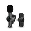 SNZIYAG Wireless Lavalier Microphone for iPhone/iPad, Mini Microphone with Noise Reduction, Compatible with YouTube Live Streaming, Vlogging, Intervie