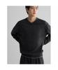 8SECONDS Double Rib V-Neck Pullover Gray
