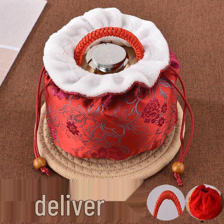 Jitao Yu Pozi Чистая медная грелка с водой Массажер для рук и ног в стиле ретро