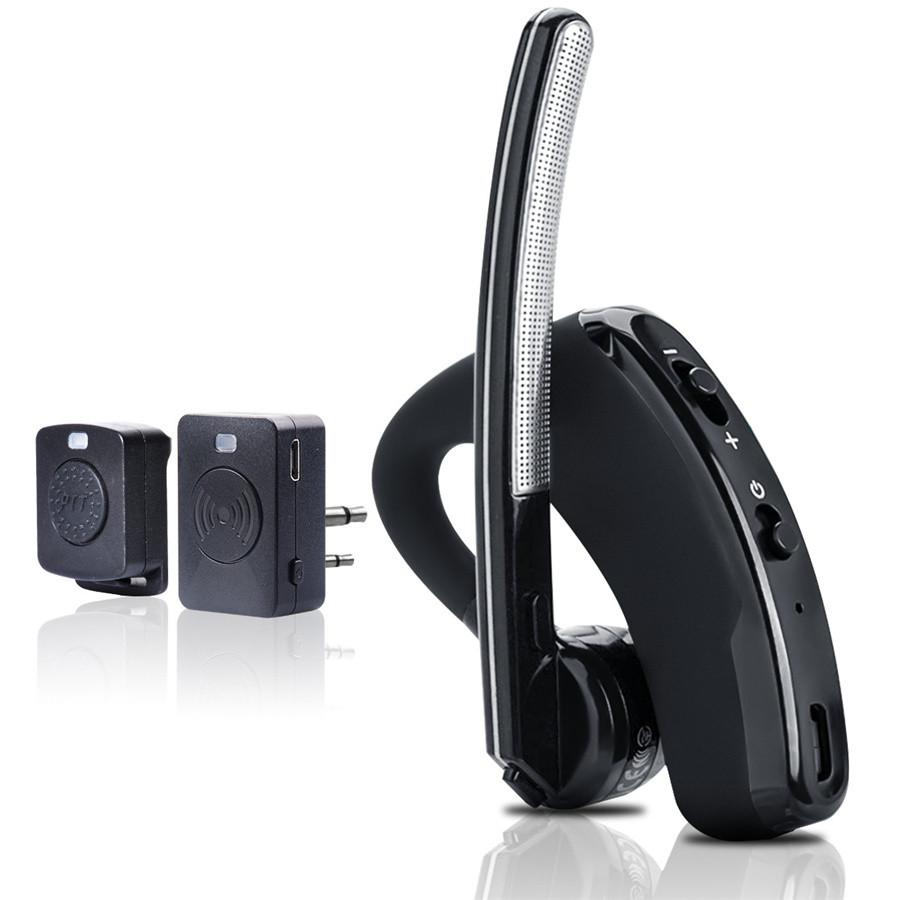 Wireless Headset PTT Bluetooth Earphone with Mic M Plug Wireless Headphone Hands