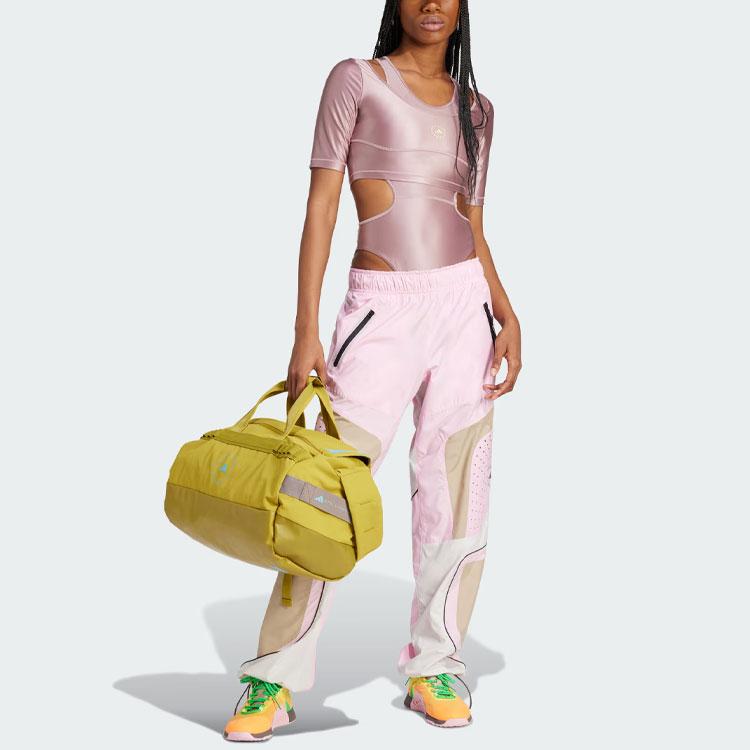 adidas X Stella McCartney укороченный топ однотонный логотип облегающий женский топ розовый IN3652