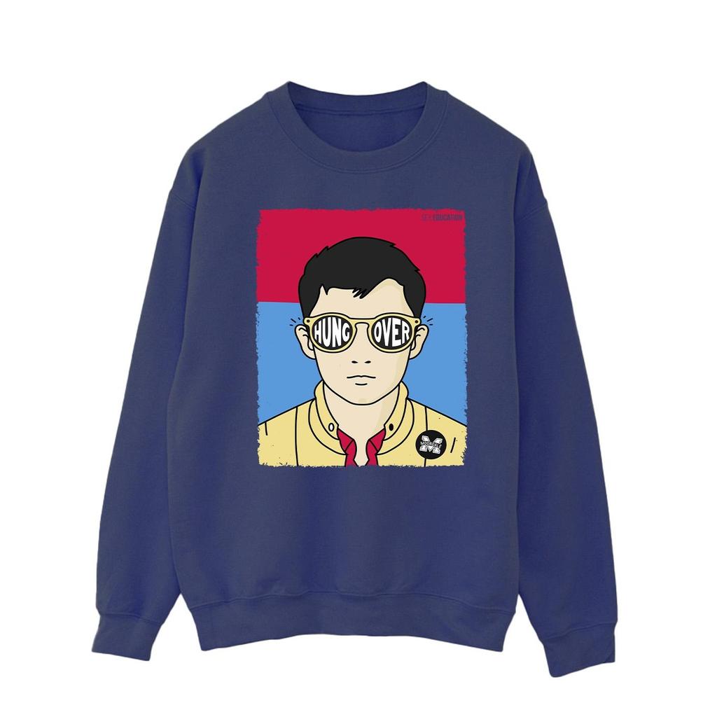 Netflix Mens Sex Education Otis Illustrated Sweatshirt