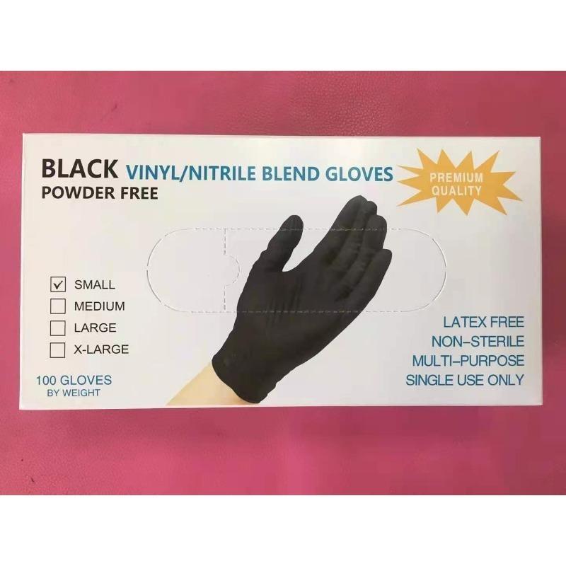 100/50/20 шт. светло-розовые одноразовые нитриловые перчатки водонепроницаемые антистатические прочные светло-розовые перчатки для кухонных инструментов для приготовления пищи