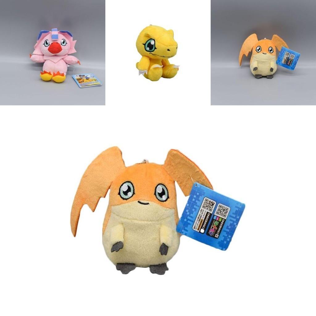Cute And Collectible Digimon Plush Patamon Agumon Palmon Biyomon Keychain Toy