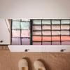Set of 8 Organizer Boxes for storing underwear and cosmetics, gray