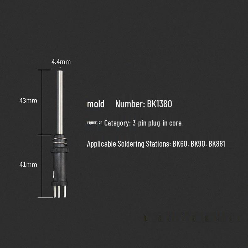 Ceramic Heating Element 6A12053H for Soldering Iron, 93°C, 1 Gaodi, Luo H20 Iron Core Handle.