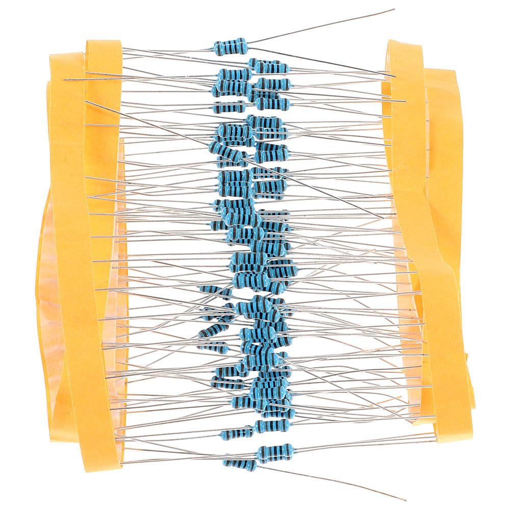 100PCS 1000 Ohm 1k Ohm Resistor High-precision 1/4W Resistors Metal Film Resistor Electronics