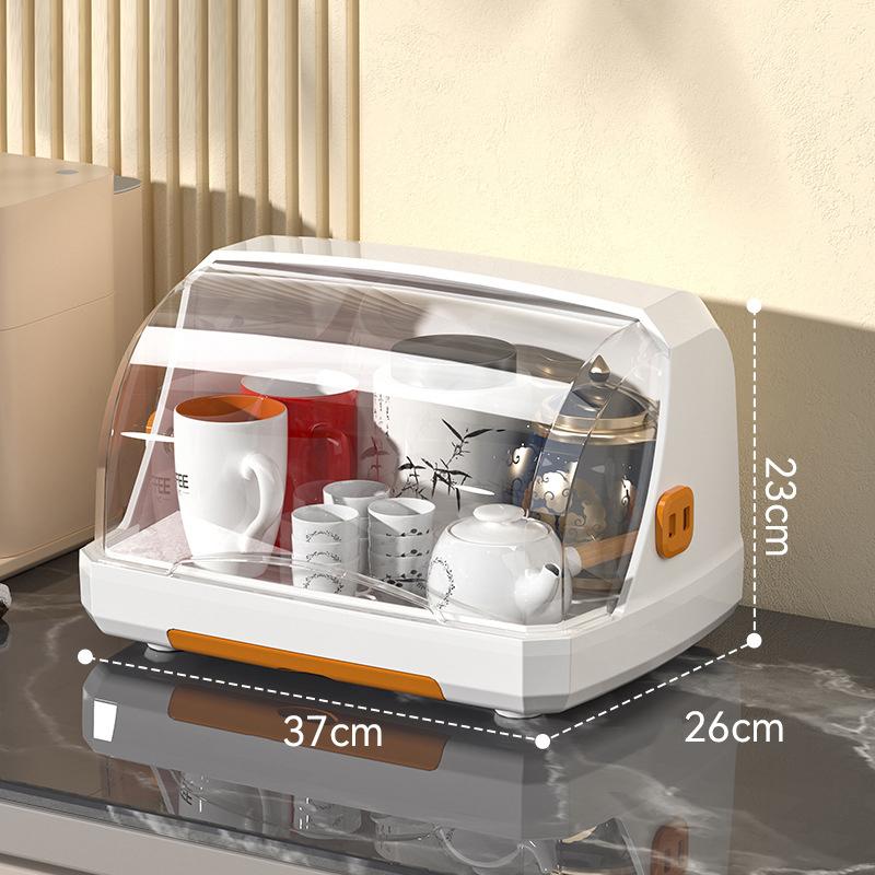 Пылезащитная стойка для хранения стаканов с водой, настольный шкаф, ящик для хранения детских бутылочек, чайный сервиз, стеклянная коробка для хранения стаканов