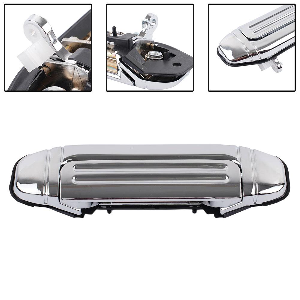 Car Outer Door Handle For Mitsubishi Montero Pajero V31 V32 V33 V43 V45 V46 1992-2000 MR156876 Chrome Door Handle Replacement
