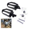 Dirt Bike Foot Pegs Motorcycles Footpegs Foot Rests Pedals Easy Installation Compact-size Compatible for T2 T6 T8 PH
