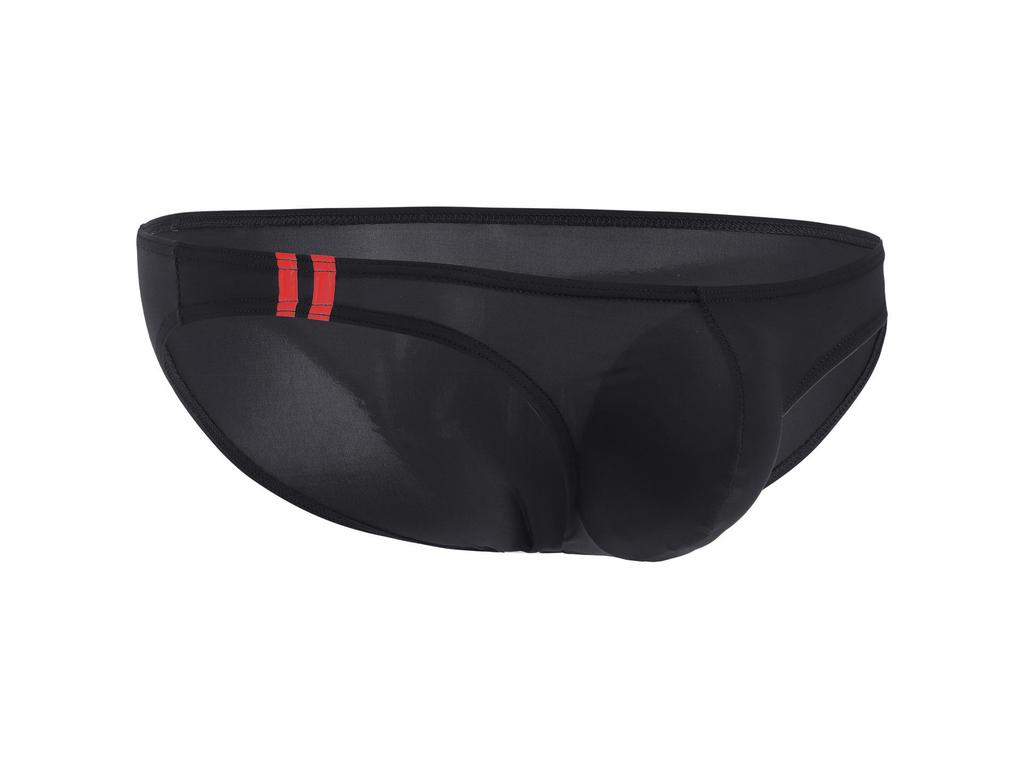 Тонкие трусы-слипы из ледяного шелка с низкой посадкой для мужчин E043