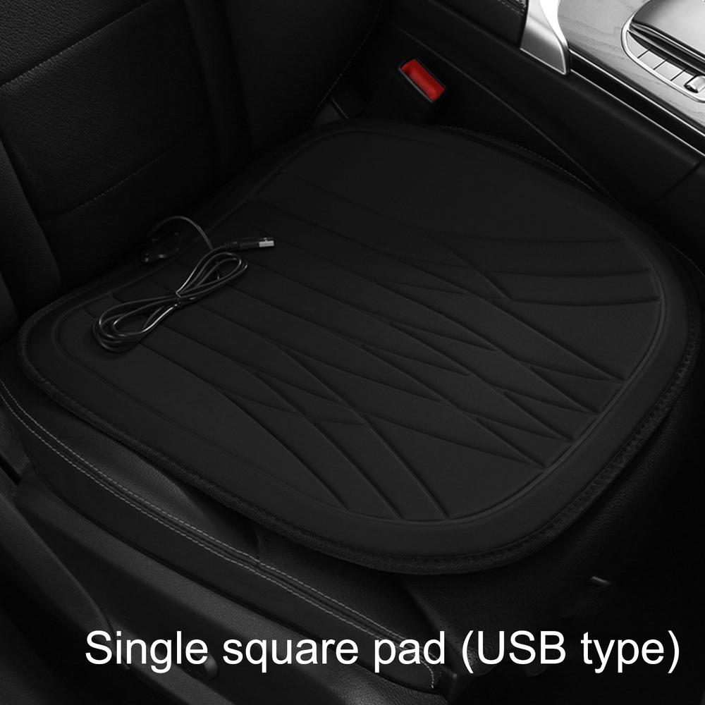 Heated Car Seat Cover 12V Seat Cushion Car Heating Cushion Winter Heated Seats Car Seat Warmer For Front/Rear Seats Cardriver