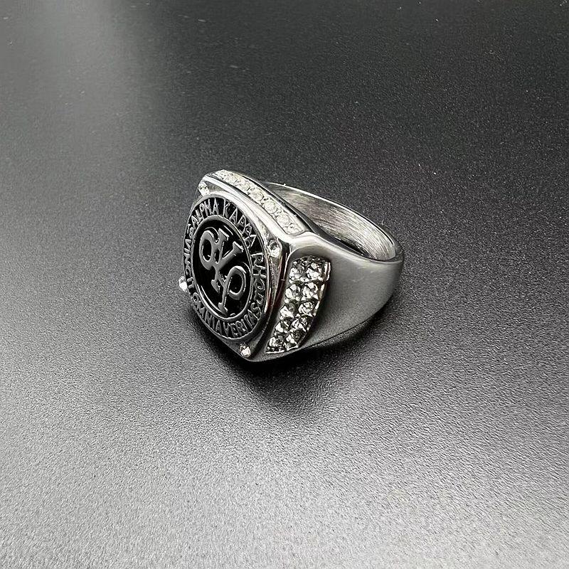 Мужские кольца из нержавеющей стали, позолоченные, вакуумные украшения со стразами для мужчин, аксессуары в стиле хип-хоп, мужские обручальные кольца на палец