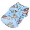 Pet Hawaiian Shirt Cool Breathable Hawaiian Beach Print Dog Summer Camp T Shirt for Dogs and Cats