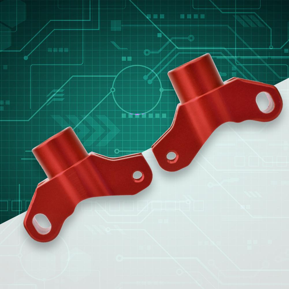 Aluminum Alloy Rear Hub Carrier (L R) (Al.) for KYOSHO 4WD Optima Maxima RC Car PartsRed