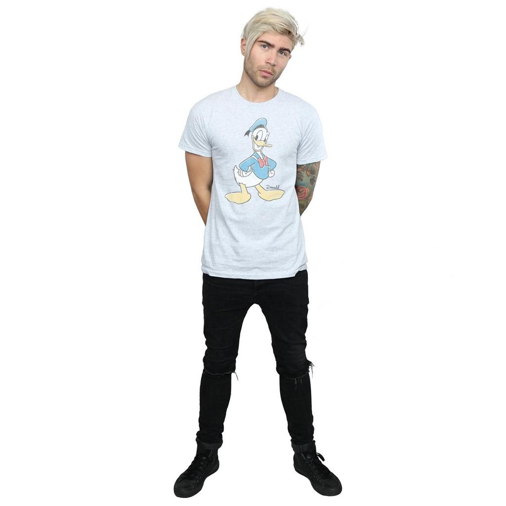 Disney Mens Donald Duck Classic Donald T-Shirt
