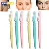 1Pcs Eyebrow Trimmer Makeup Tools Safe Eye Brow Razor Face Body Hair Removal Shaver Blades Woman Eyebrows Shaping Knife