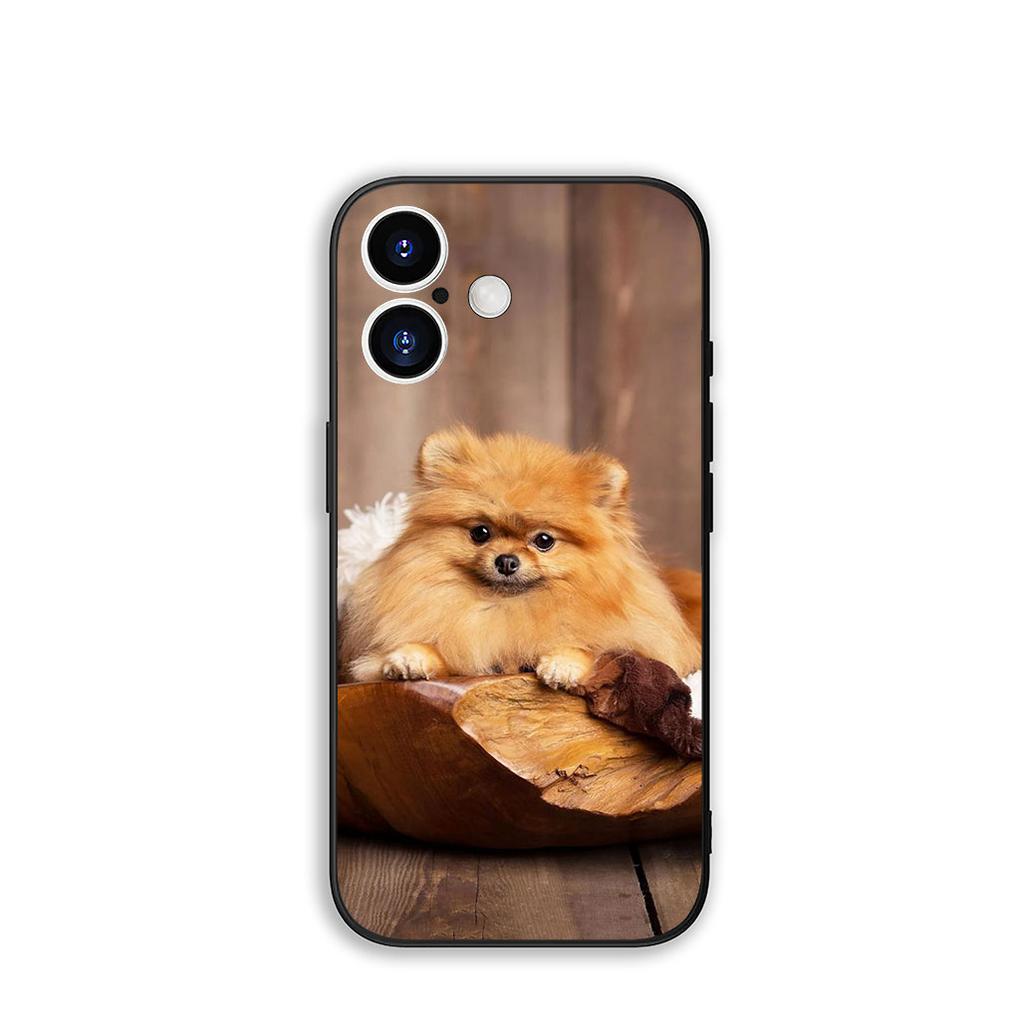 Phone Cover Pet Pomeranian Dog Casing for Xiaomi Poco F7 F6 F8 Ultra F5 X7 X6 X5 X3 NFC M7 M6 Pro C85 C75 C65 C71 C61 Case