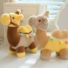 Plush Desert Animal Soft Plush Stuffed Toy PP Cotton Cartoon Camel Shaped Doll  Home Party Decor