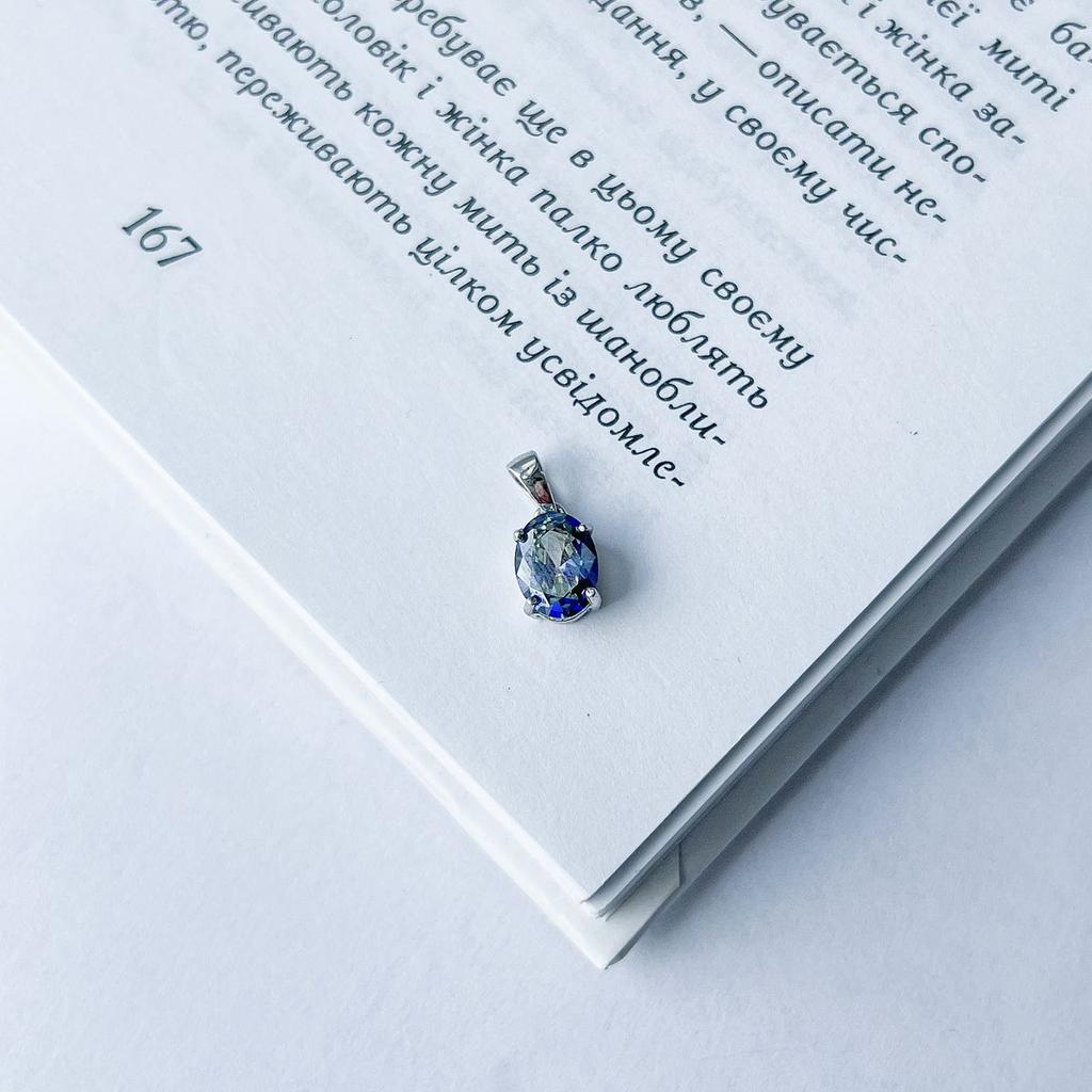Серебряная подвеска с мистик топазом 2.007ct (2141242)