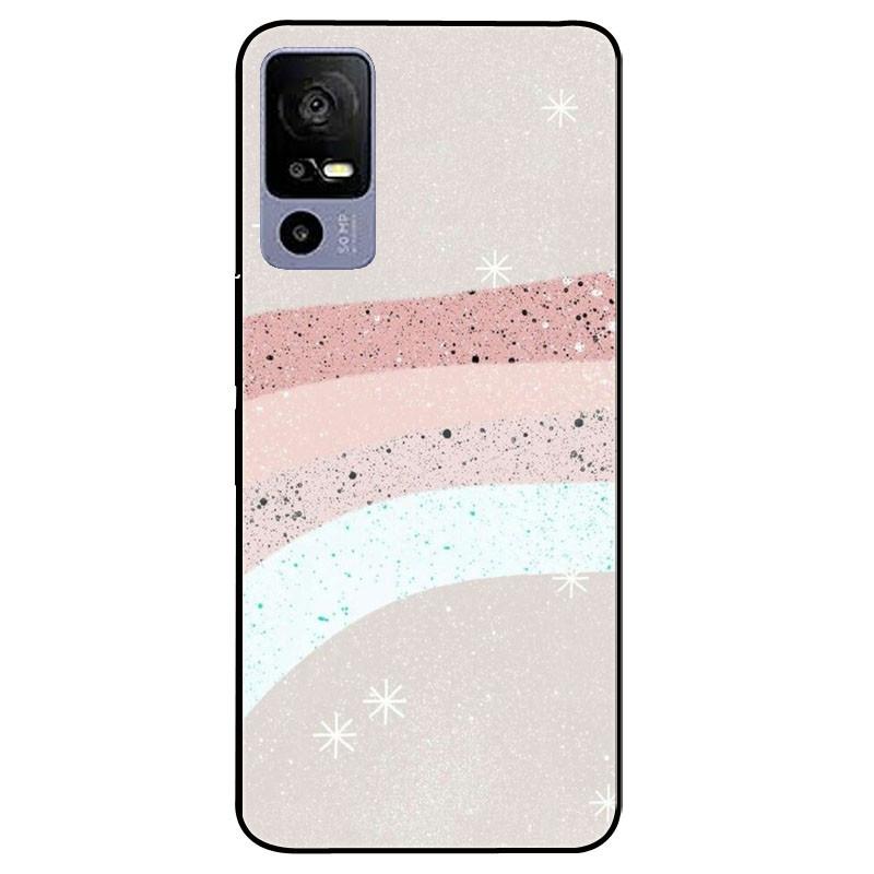 Capa For TCL 40 NxtPaper 5G 2023 Lion Cat Soft Case Silicone Black Covers For TCL 40 NxtPaper 5G 40 NxtPaper Coque Fusion Bumper
