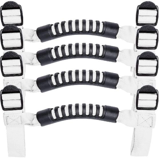 4pcs/set Roll Bar Grab Handles Grip Handle for Jeep Wrangler YJ TJ JK JKU Sports Sahara Freedom Rubicon X & Unlimited 1955-2023