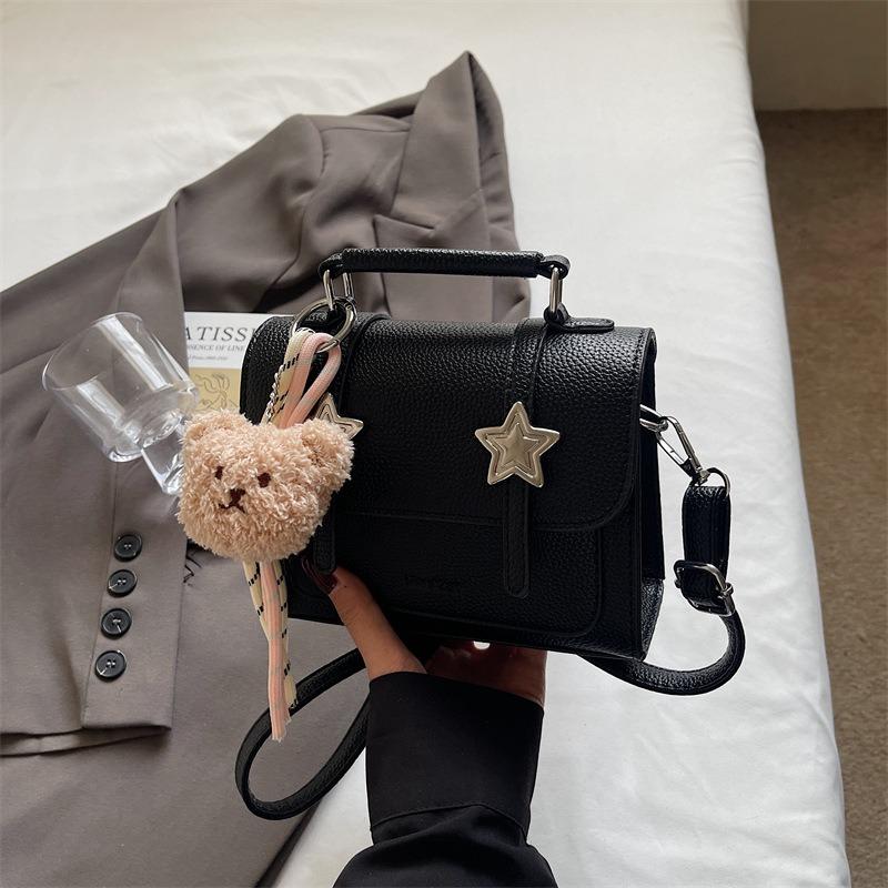 Нишевый дизайн новые модные женские сумки, универсальные сумки контрастных цветов, женские маленькие квадратные сумки для работы, сумки через плечо