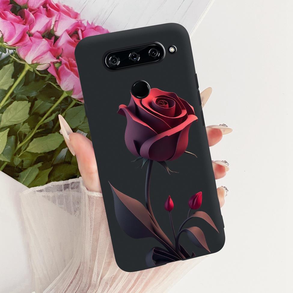 Чехол для телефона для LG V40 ThinQ Чехол Эстетичный Милый Модный Забавный Расписной Корпус для LG V40 ThinQ V405 LM-V405 LM-V409N