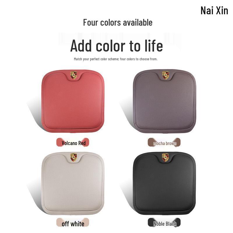 Porsche Seat Accessories: Year-Round Cushions & Lumbar Supports for Cayenne, Macan, Panamera, 718