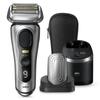 BRAUN Series 9 9587cc Matte Silver Electric Shaver with Facial Beauty Head Brown Pro+