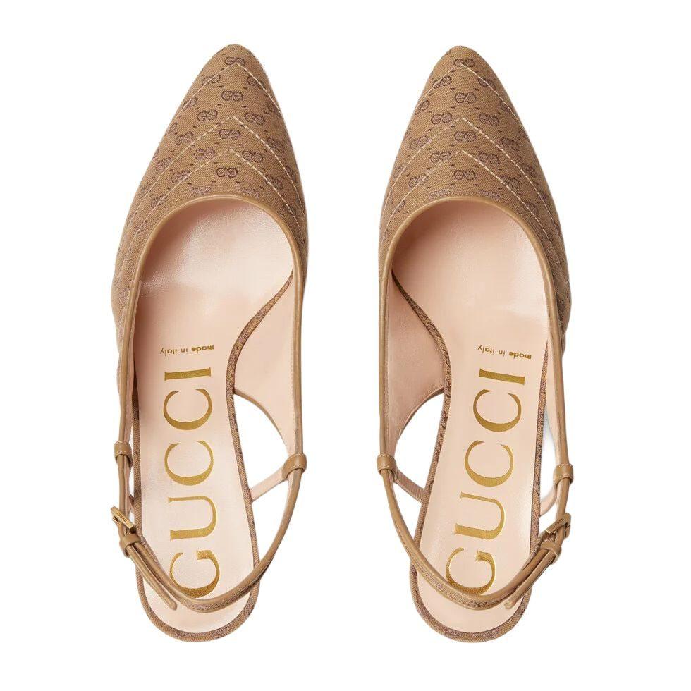 Gucci Мини Туфли-лодочки на ремешке с двойной G 658280 99WO0 2621