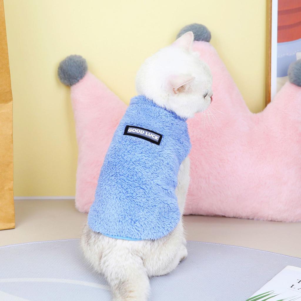 New Pet Cat Clothes Winter Clothes Warm Pet Clothes Cat Clothes