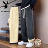 Men's Sherpa Fleece Lined Straight Leg Casual Pants