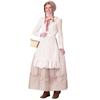 Halloween Pastoral Floral Dress Farm Maid Little Red Riding Hood Grandma Wolf Stage Performance Costume