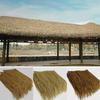 Natural Vivid Simulated Garden Hut Roof Mexican Straw Roof Thatch Roof Fake Straw Roof Artificial Thatch