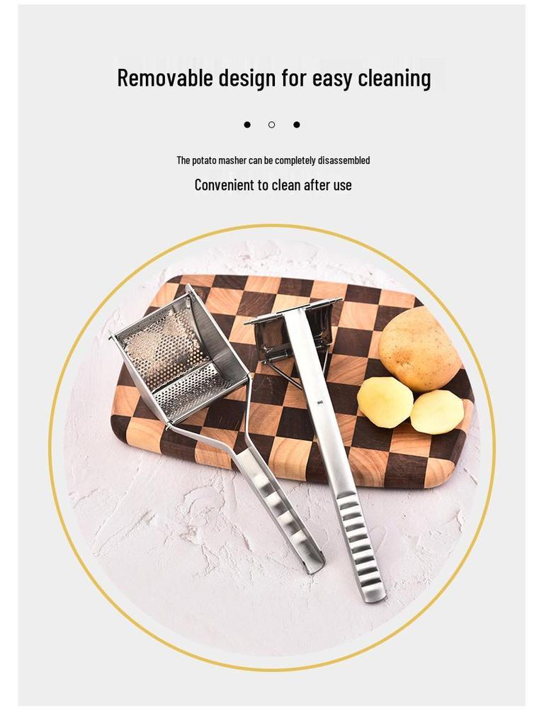 Картофелемялка из нержавеющей стали и инструмент для выжимания лимонного сока