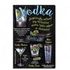 Cocktail Posters Decor Vintage Metal Tin Signs Plaque Metal Sign Wall Decor for Man Cave Bar Pub Club