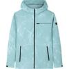 All Over Print Zip Up Hooded Comfortable Breathable Casual Lightweight Sports Jacket Men Jacket Cloud-Green 152437607-2